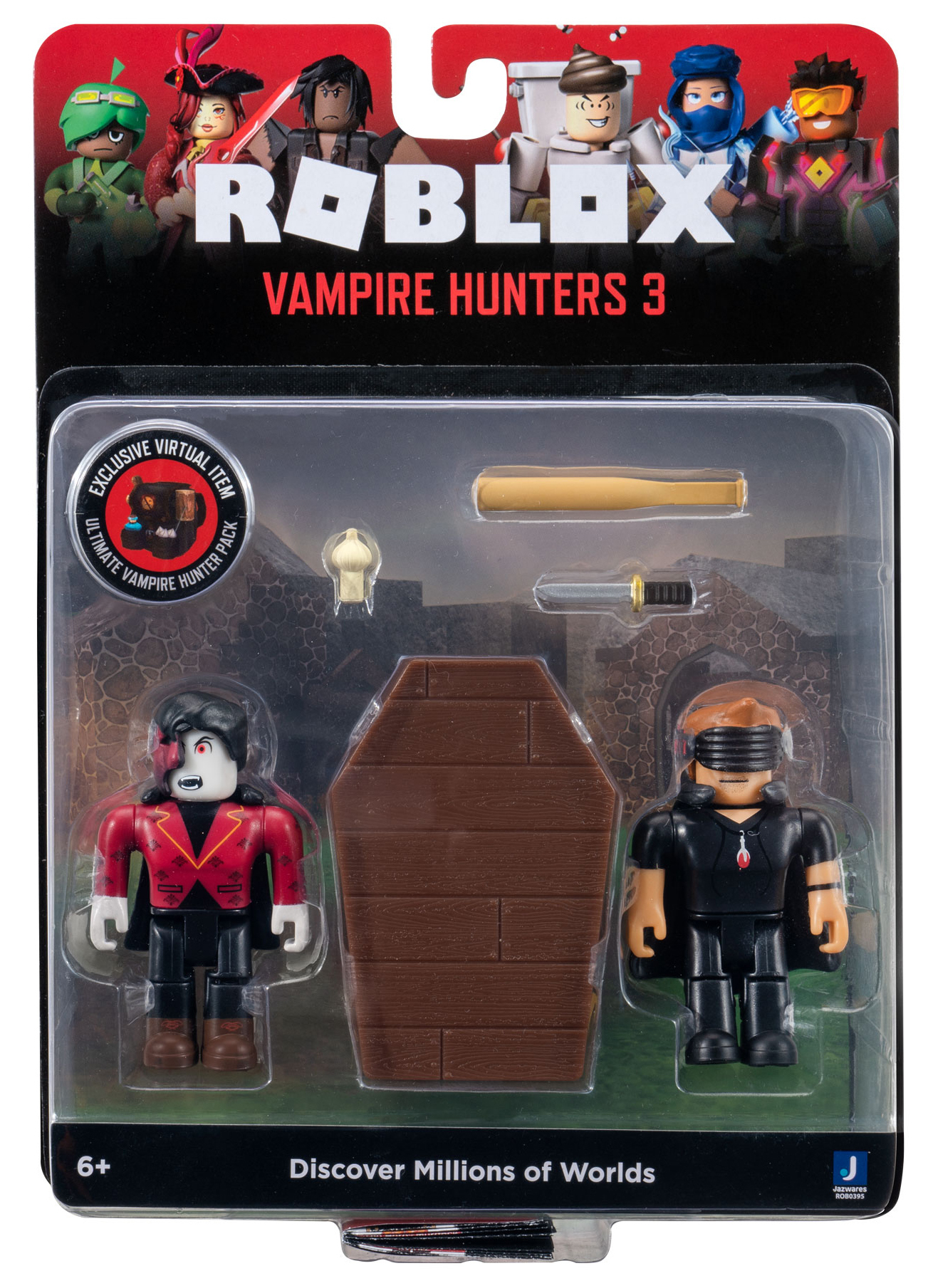 Roblox - Фигурки 2шт Vampire Hunter 3 с аксессуарами