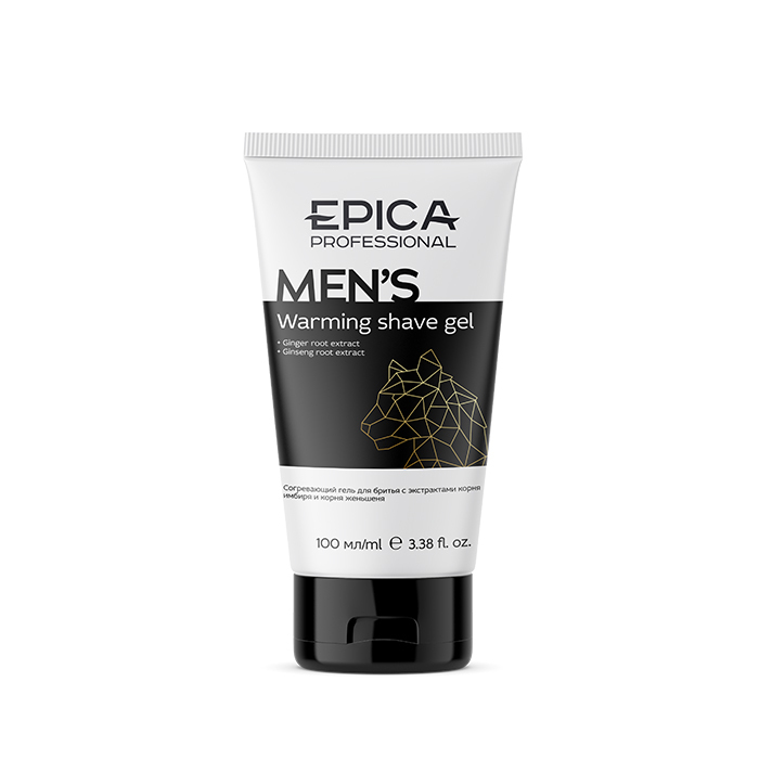 Согревающий гель для бритья, 100 мл Men's Epica Professional