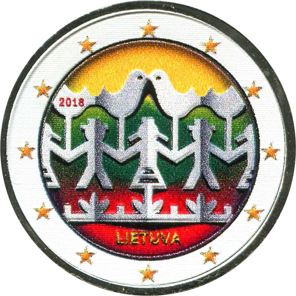 Литва 2018. Литва эстония матч эмблемы. Монета 2 евро lietuva 2018. Ева засимаускайте евровидение. Альма адамкене.