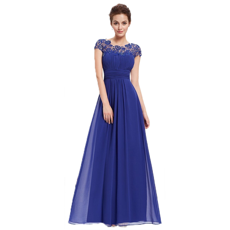 Синее платье для женщины