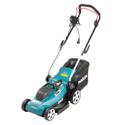 Газонокосилка электрическая Makita ELM3320 (нож 33 см, сетевая, 1200Вт)