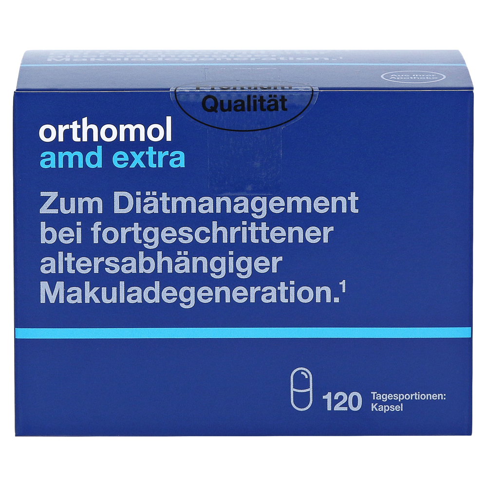 Orthomol AMD Extra - Ортомол АМД экстра капсулы 120 шт. для зрения