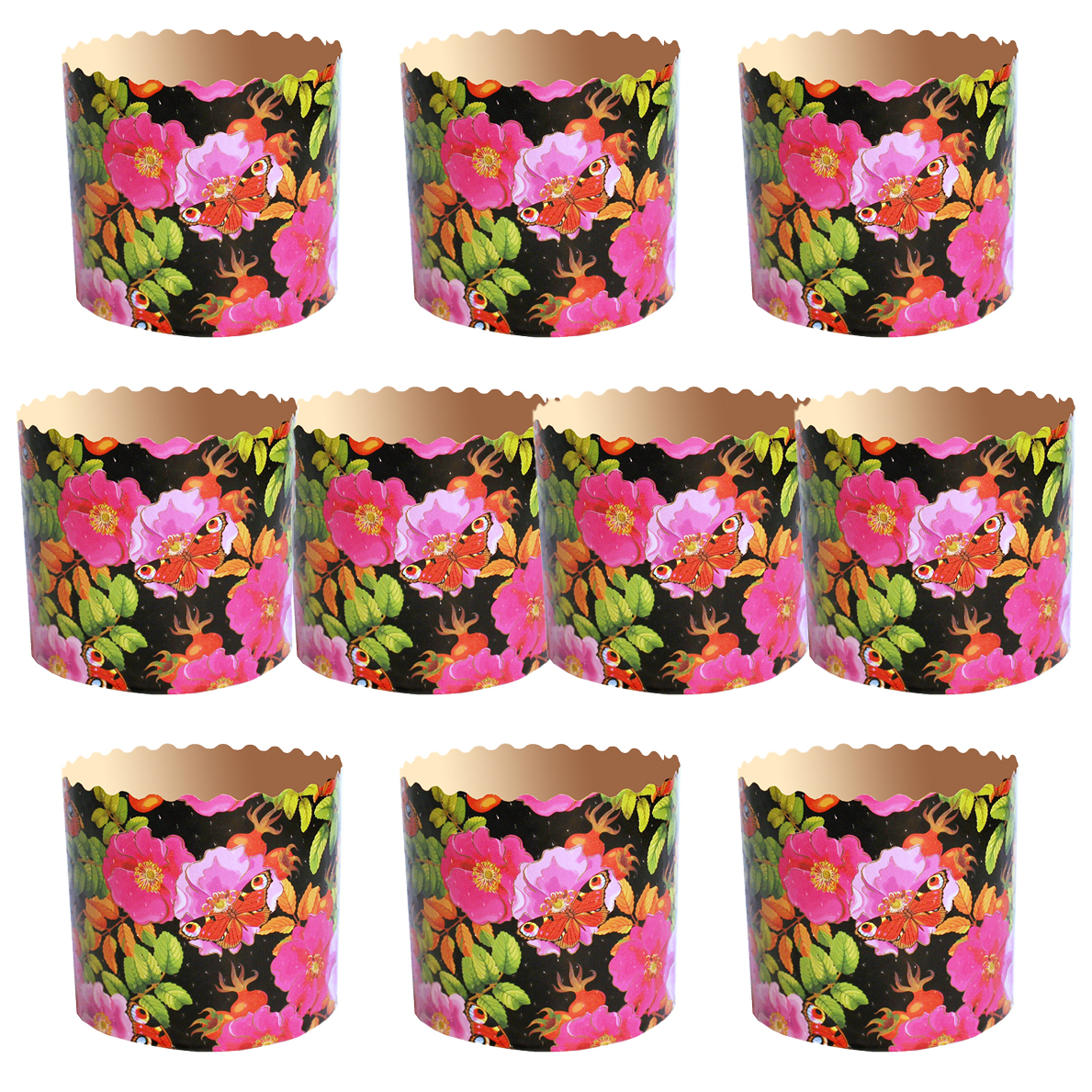 Формы Для Куличей 134 Бумажные Купить