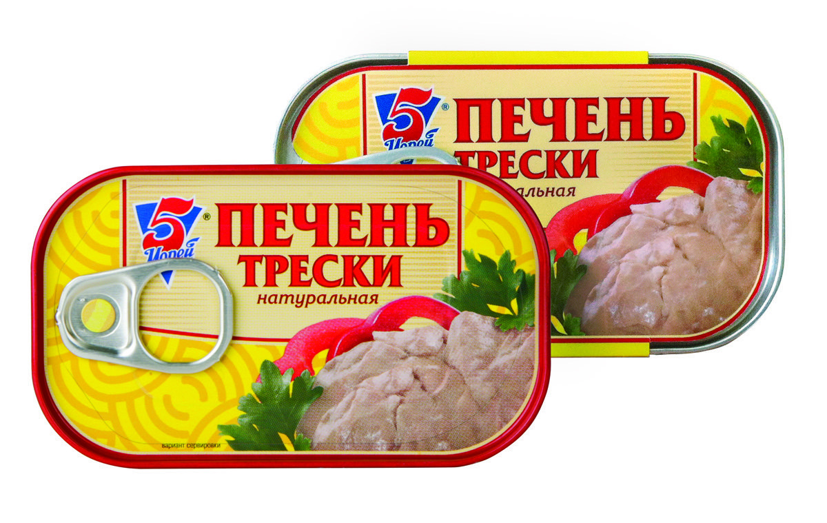 Печень трески натуральная Ozon