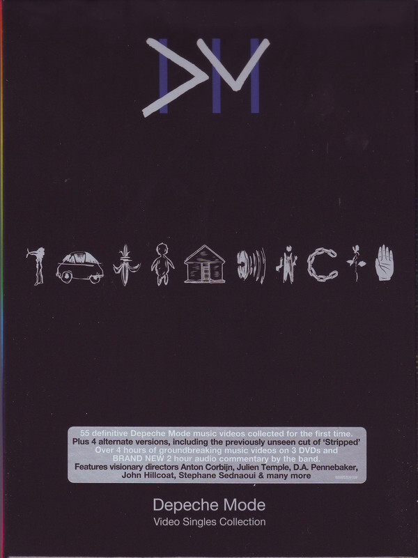 Depeche Mode Video Singles collection. Depeche Mode - Video Singles collection booklet. Aqua Singles collection.