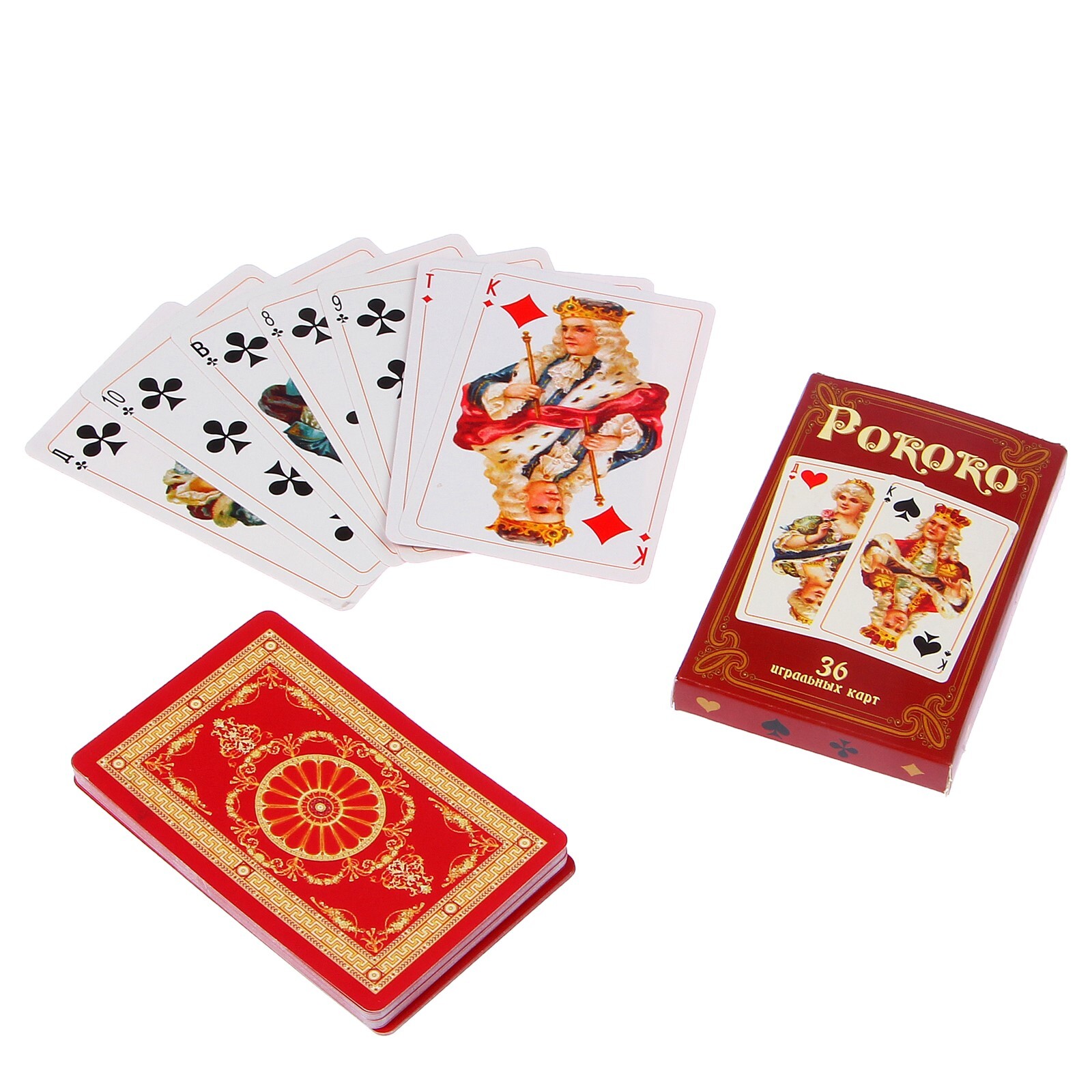 Карты игральные "Рококо", 36 карт