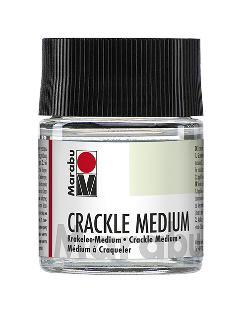 Прозрачный медиум для техники кракелюра Crackle medium, 50мл