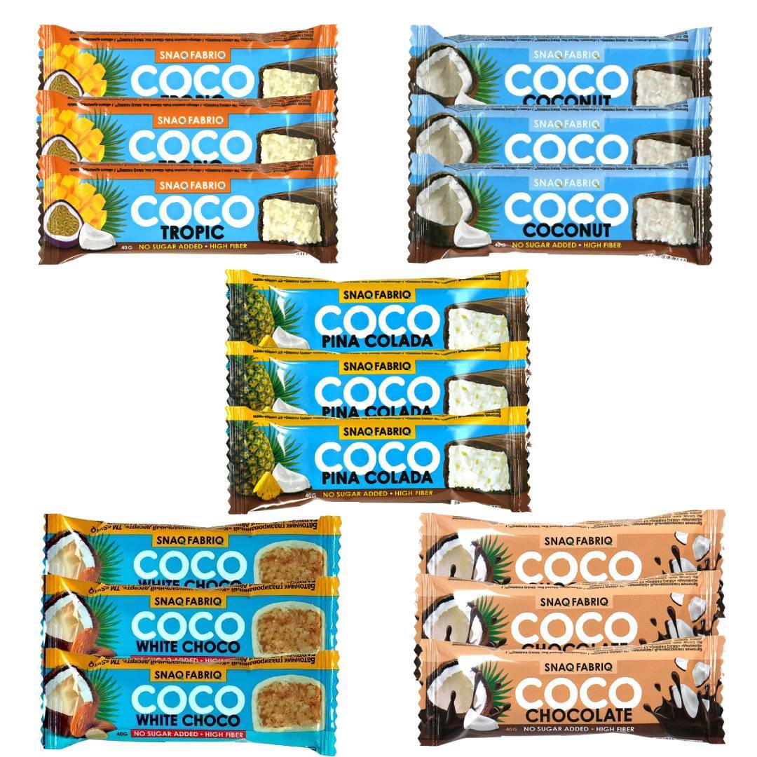 Snaq Fabrio батончик Coco