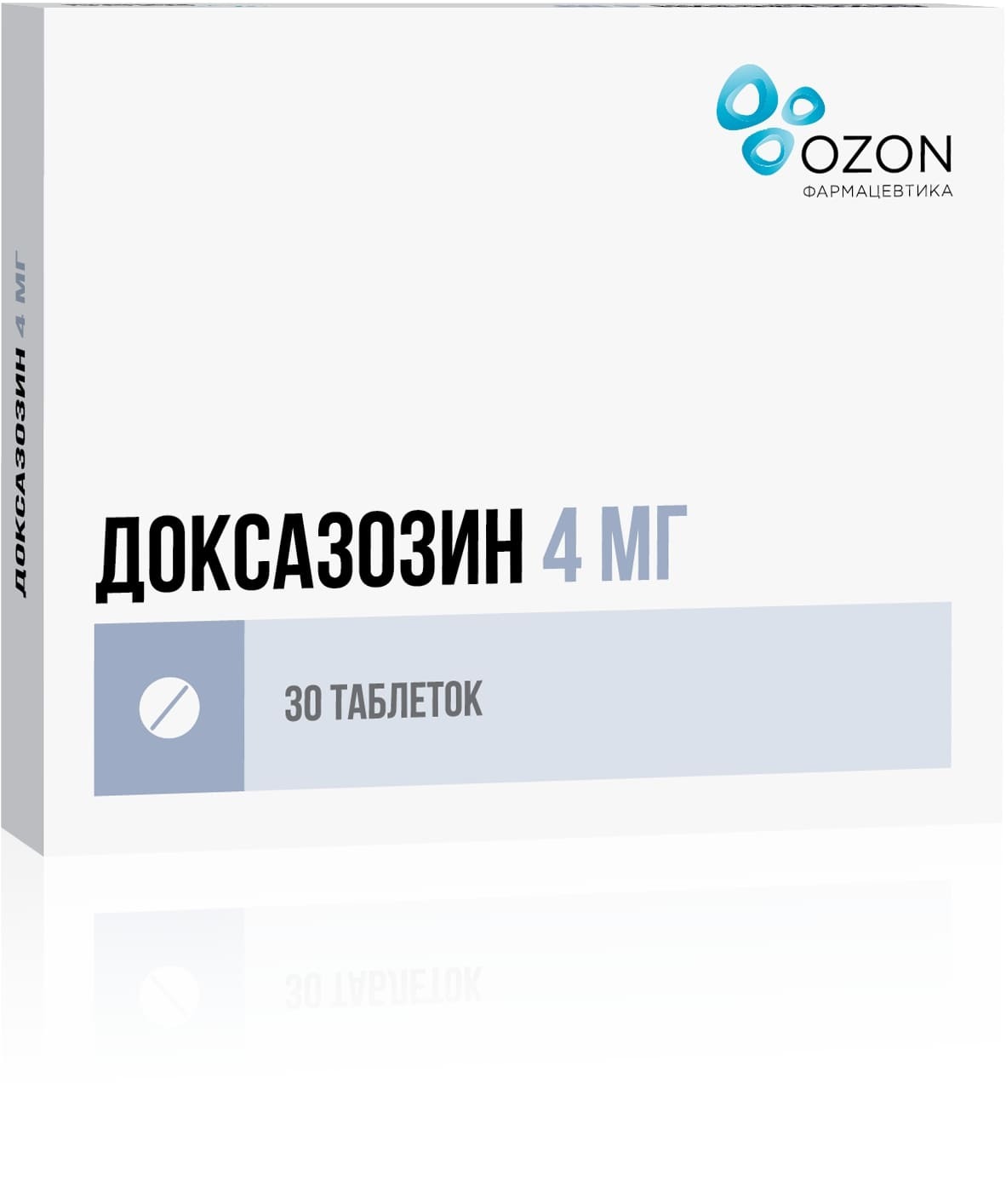 Доксазозин таблетки 4мг 30шт — купить в интернет-аптеке OZON. Инструкции,  показания, состав, способ применения