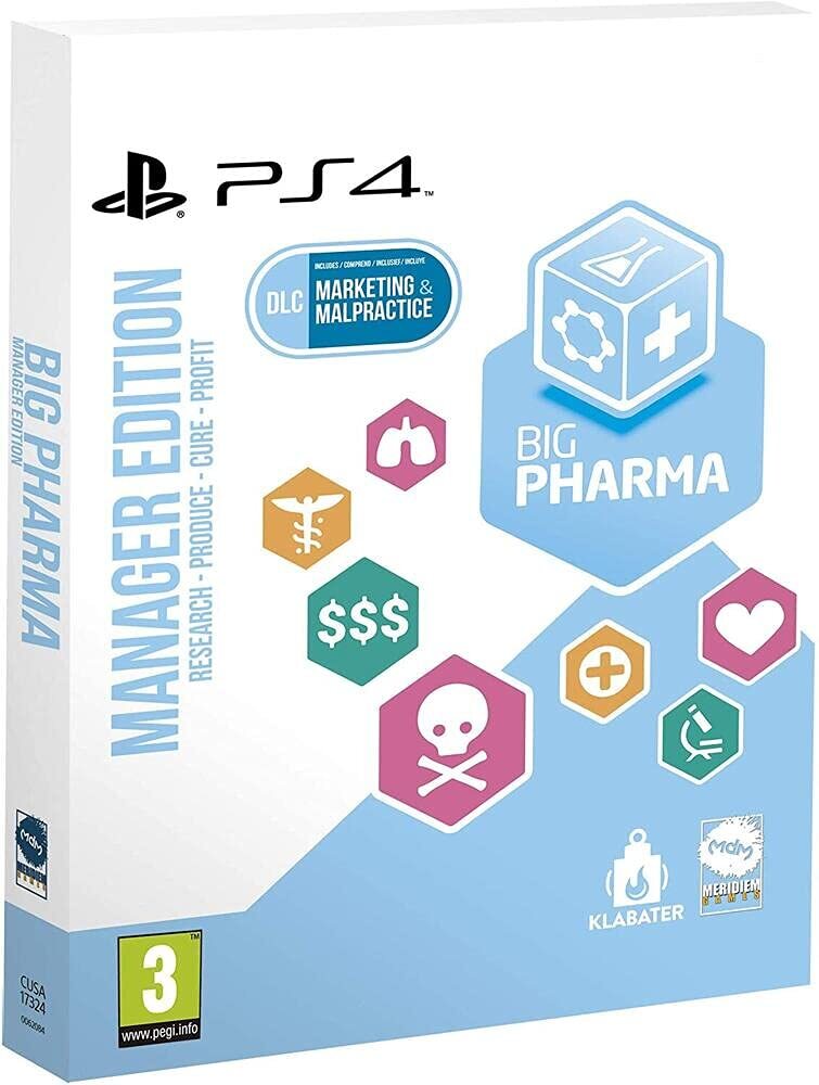 Игра Big Pharma. Manager Edition (PlayStation 4, Английская версия)