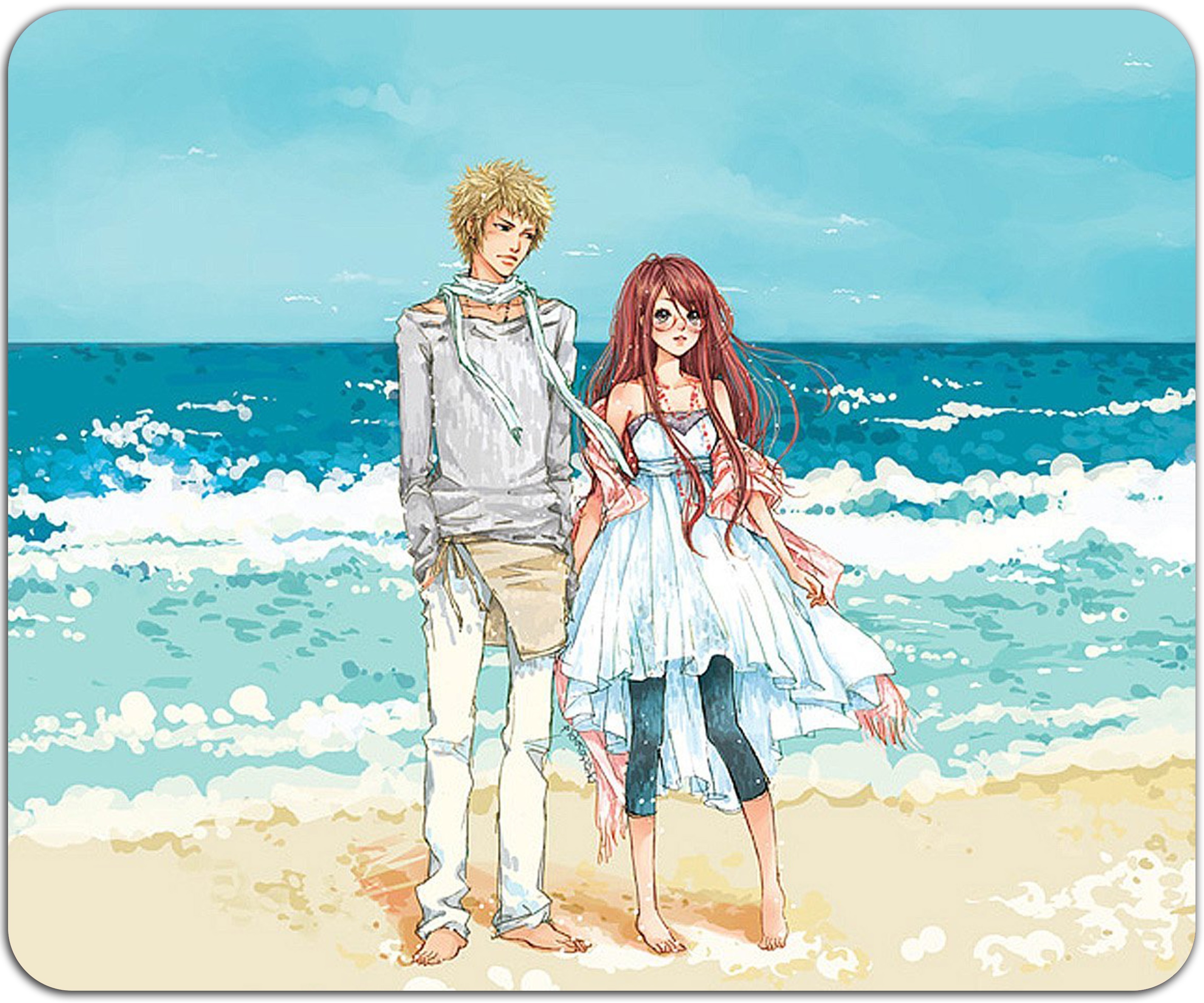 Любовь на пляже аниме