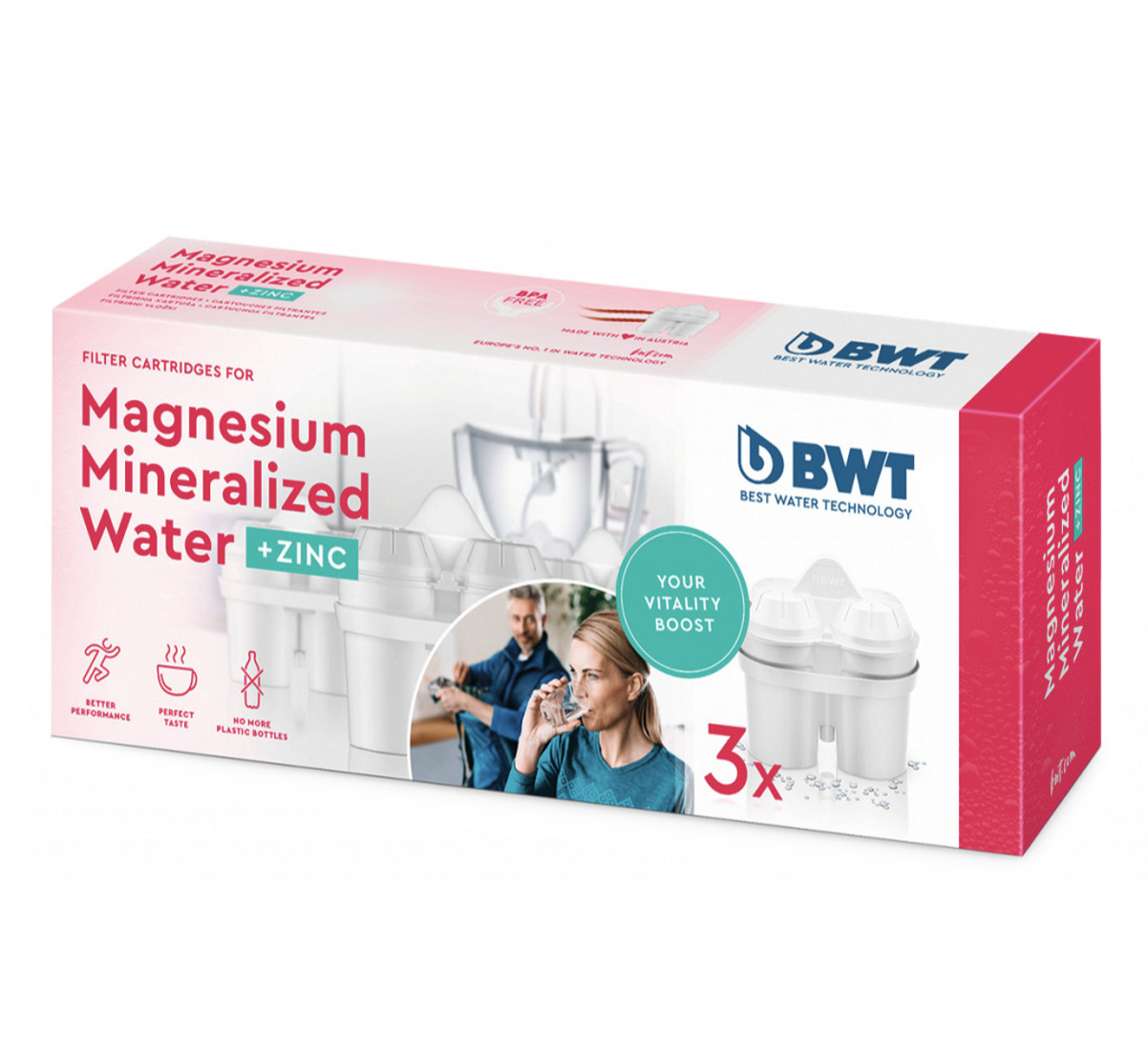Zinc water. BWT картридж обогащение магнием. BWT комплект картриджей обогащение магнием (3+1). Magnesium Mineralized Water +Zink картридж BWT. BWT Protector Mini с/r с редуктором 1/2.
