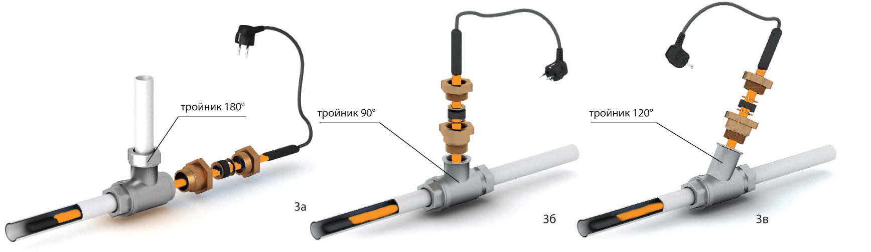 Греющий кабель для водопровода внутри трубы монтаж схема подключения