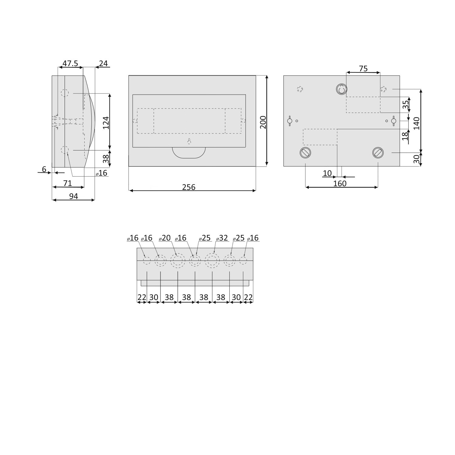 Шкаф навесной с прозрачной дверью 3 ряда 36 модулей easy9 schneider electric ez9e312s2sru