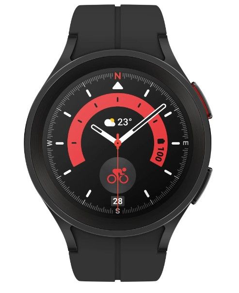 УмныечасыSamsungGalaxyWatch5Pro45mm,черный