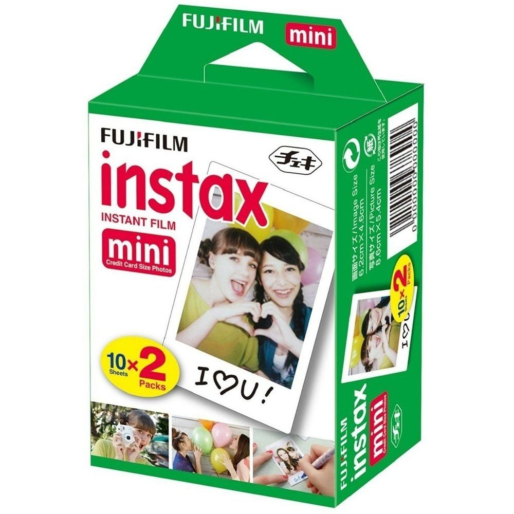 аксессуар для фотоаппаратов мгновенной печати fujifilm instax mini листов,20