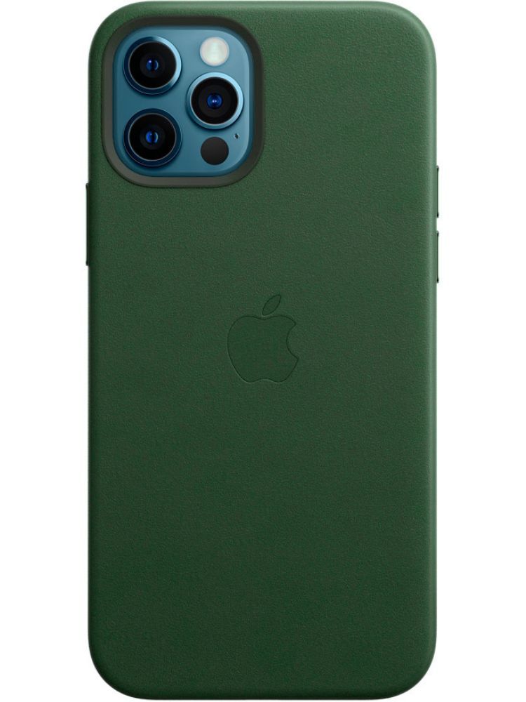 Iphone 13 leather case green