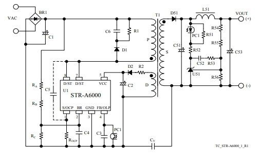 Замена OB2269AP на MC44608