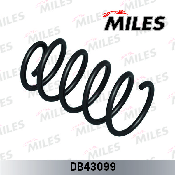 Пружина MB VITO(W638) 96-03 передняя MILES MILES DB43099, oem 6383210204