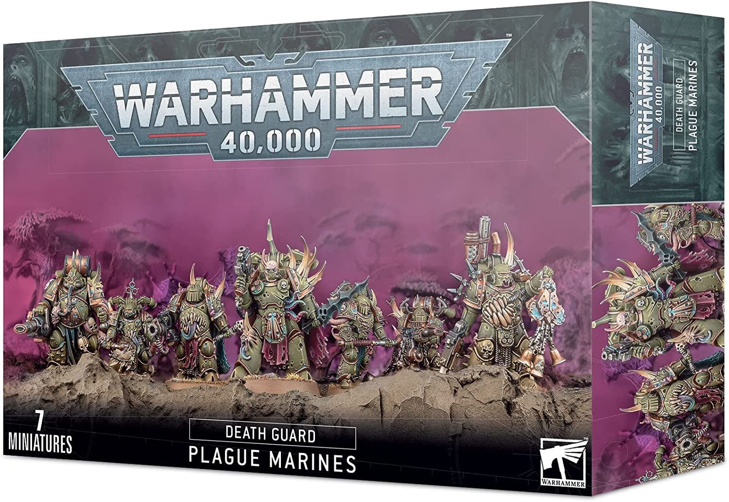 Модель для сборки Warhammer 40000 Death Guard: Plague Marines