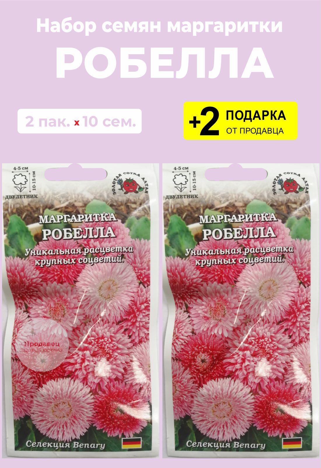 Маргаритки Семена Купить