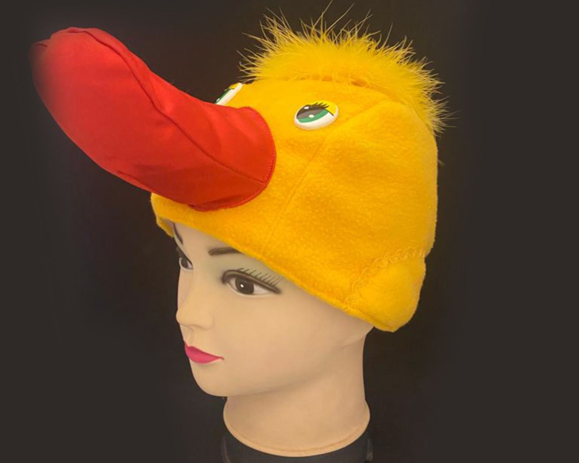 Маска шапочка цыпленок. Уточка в шапочке. Шапка уточка. Уточка в шапочке. Головной убор для утят.