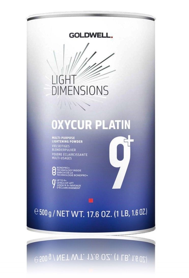 Осветляющий порошок без. Goldwell Oxycur Platin 9+ 500g. Oxycur Platin. Oxycur Platin Goldwell. Goldwell Light Dimension.