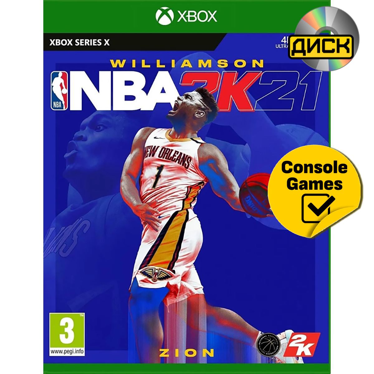 Игра NBA 2K21 (Xbox Series, Английская версия) купить по низкой цене с  доставкой в интернет-магазине OZON (1237663322)