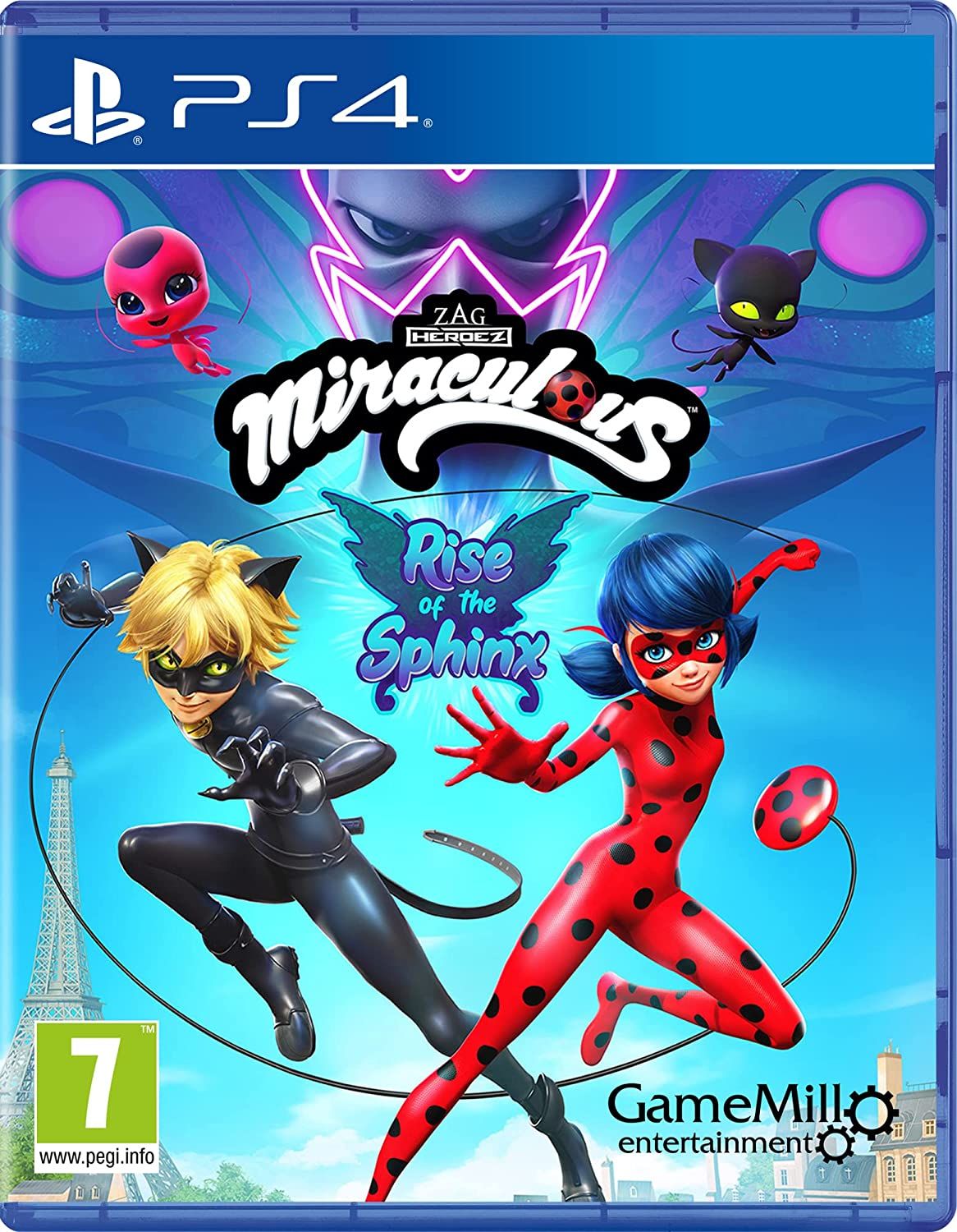 Игра Miraculous Rise of the Sphinx (Леди Баг и Супер-Кот) (PlayStation 4,  Английская версия)