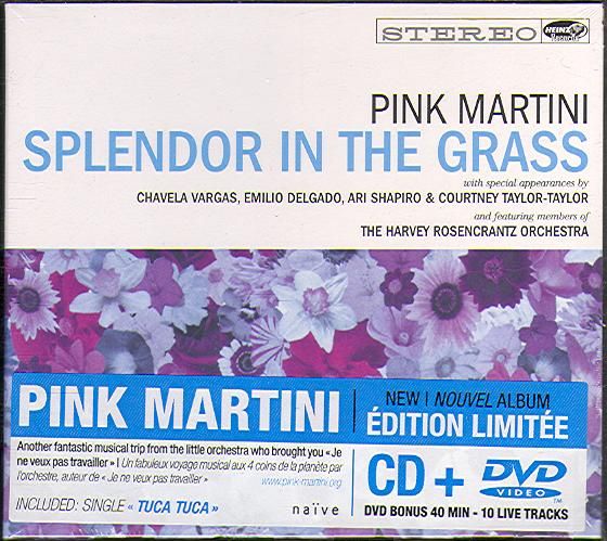 Pink Martini - Splendor In The Grass (Cd+dvd) (Компакт диск)