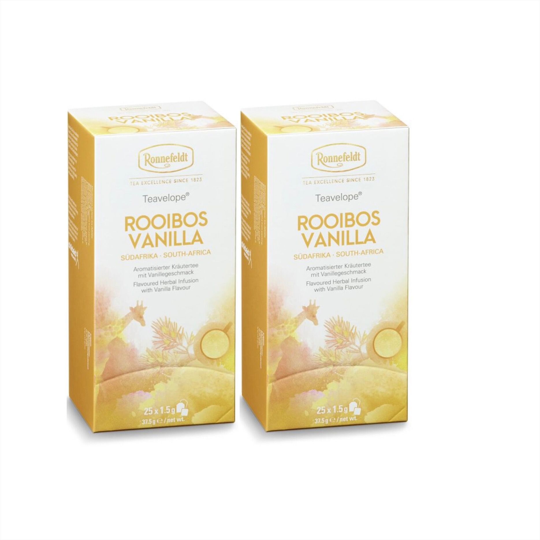 <b>Ronnefeldt</b> Teavelope Rooibos Vanille - это сладкий, сливочный вкус ванили