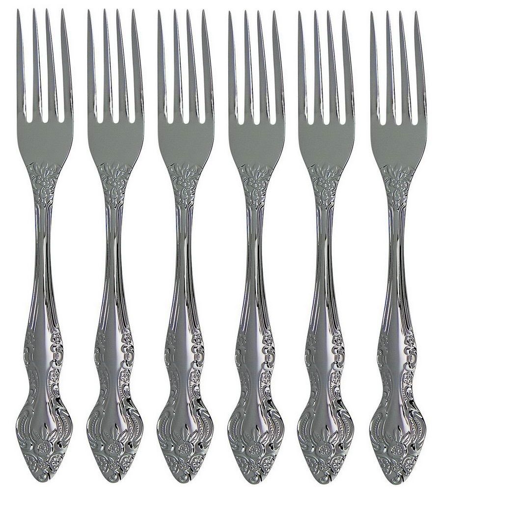 сталь. казуальные вилка и нож. вилка охватов. вилка столовая 6пр satoshi. вилка столовая "элегия" (м31).