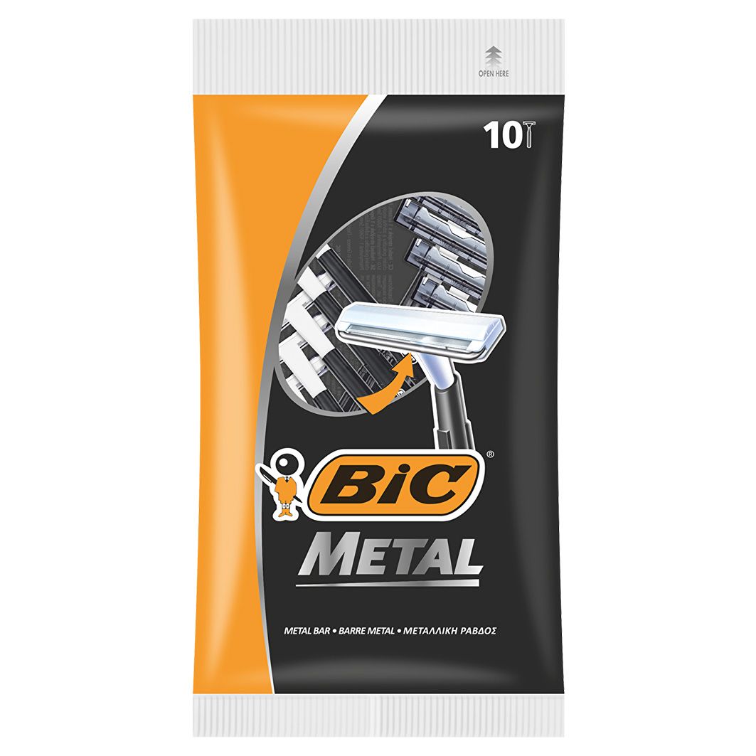 Bic Станки для бритья Metal одноразовые 10шт