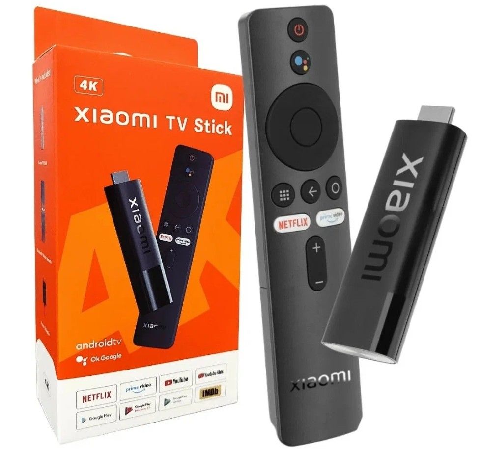 Тв-приставка Xiaomi Mi TV Stick 4K UHD Android 11