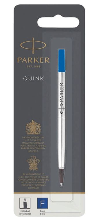 Стержень для роллера Parker "Refill Roller Ball" синий,(F-0.5мм) блистер