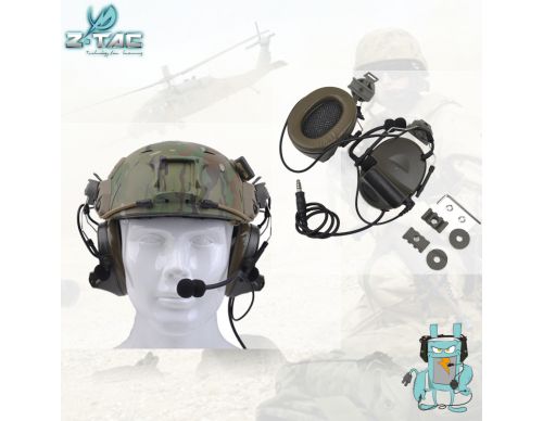 Активные наушники (Z-TAC) COMTAC II (FG) Z031 (Fast version)