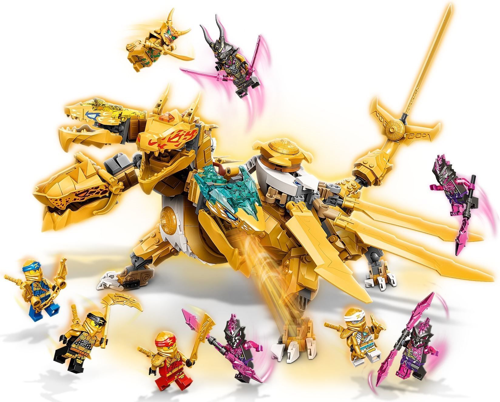 LEGO Ninjago 71774 золотой ультра дракон Ллойда