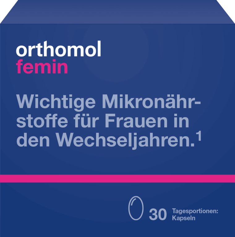 Orthomol Femin / Ортомол Фемин / Германия DE / Витамины на 30 дней