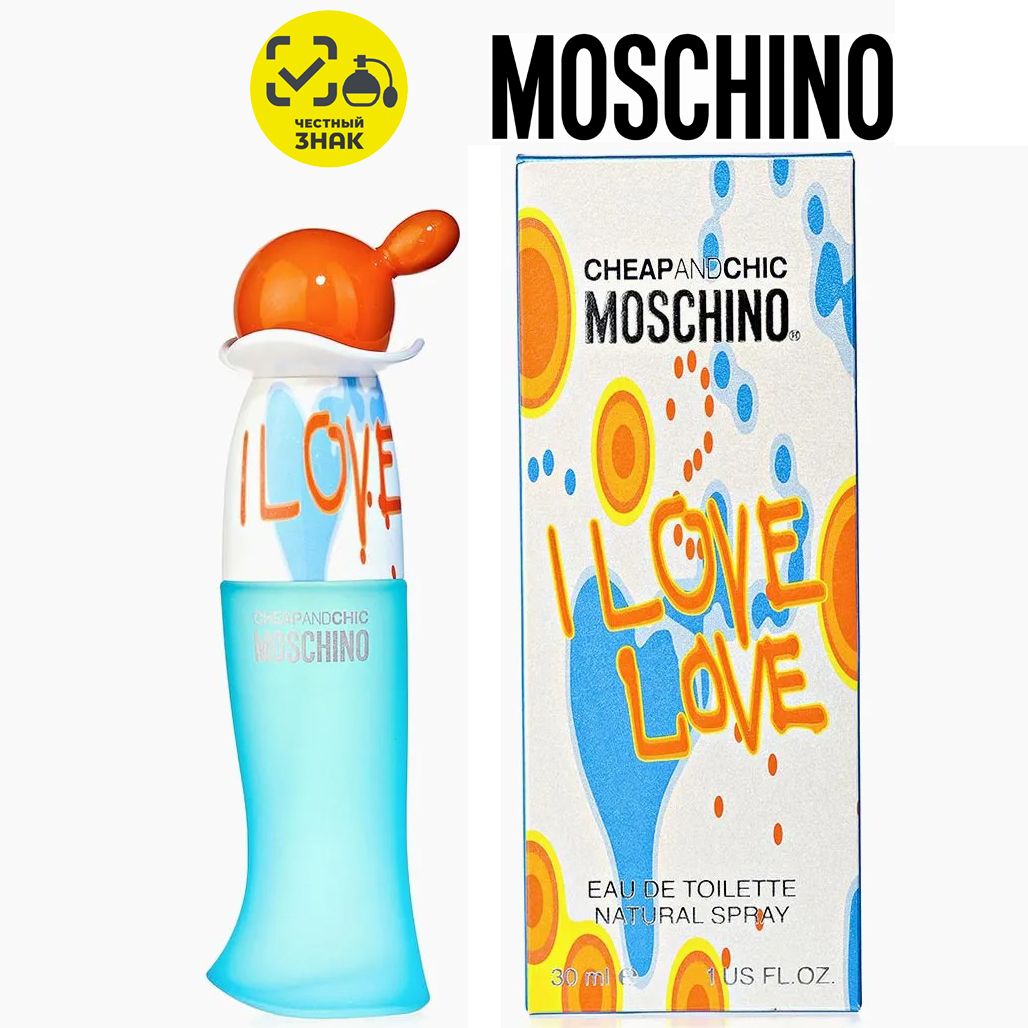 MoschinoICheap&ChicLoveLoveТуалетнаявода30мл