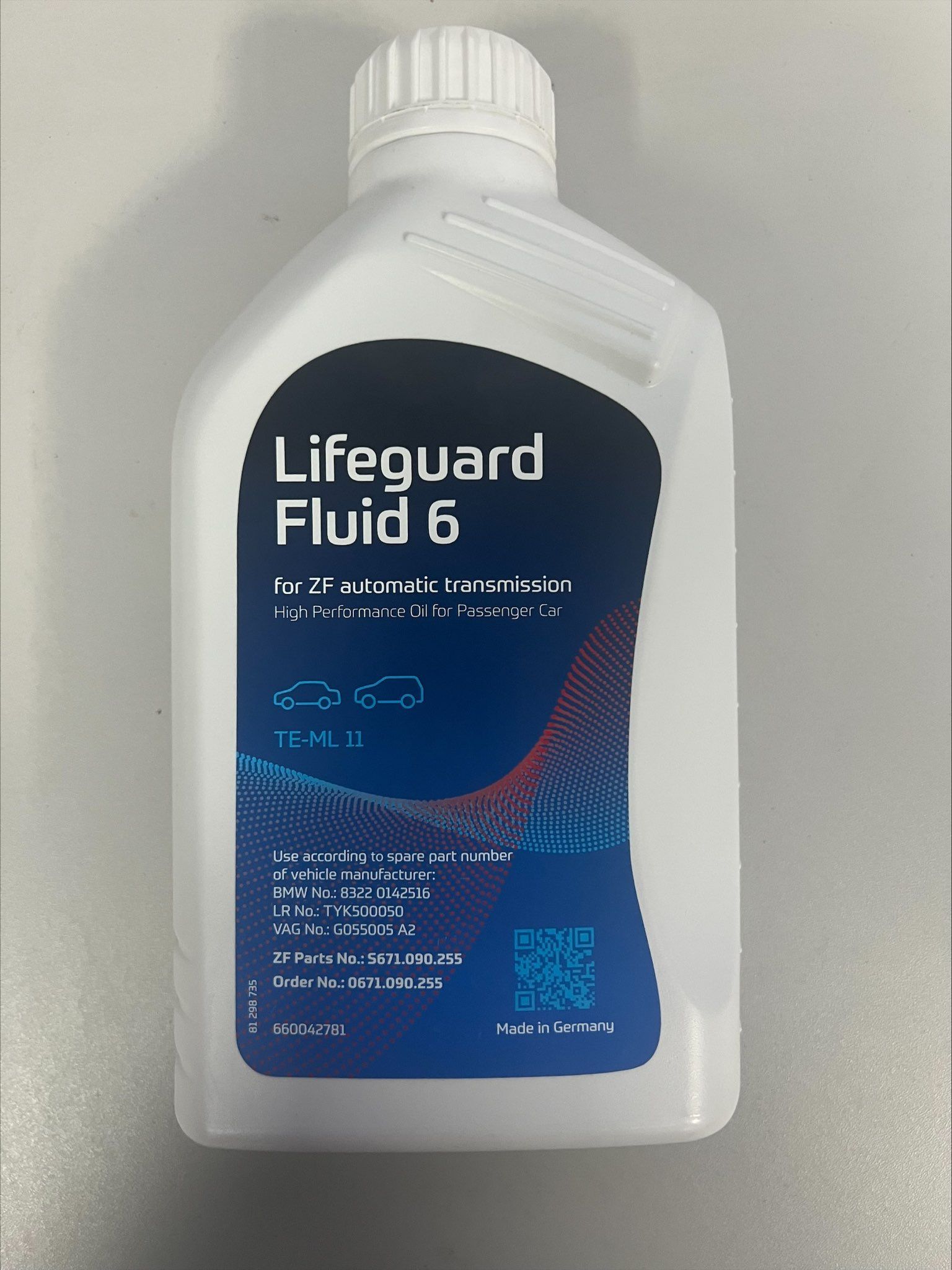 Zf lifeguard fluid 8. S671090255. масло трансмиссионное zf. S671090312 zf масло для акпп. масло трансмиссионное zf.