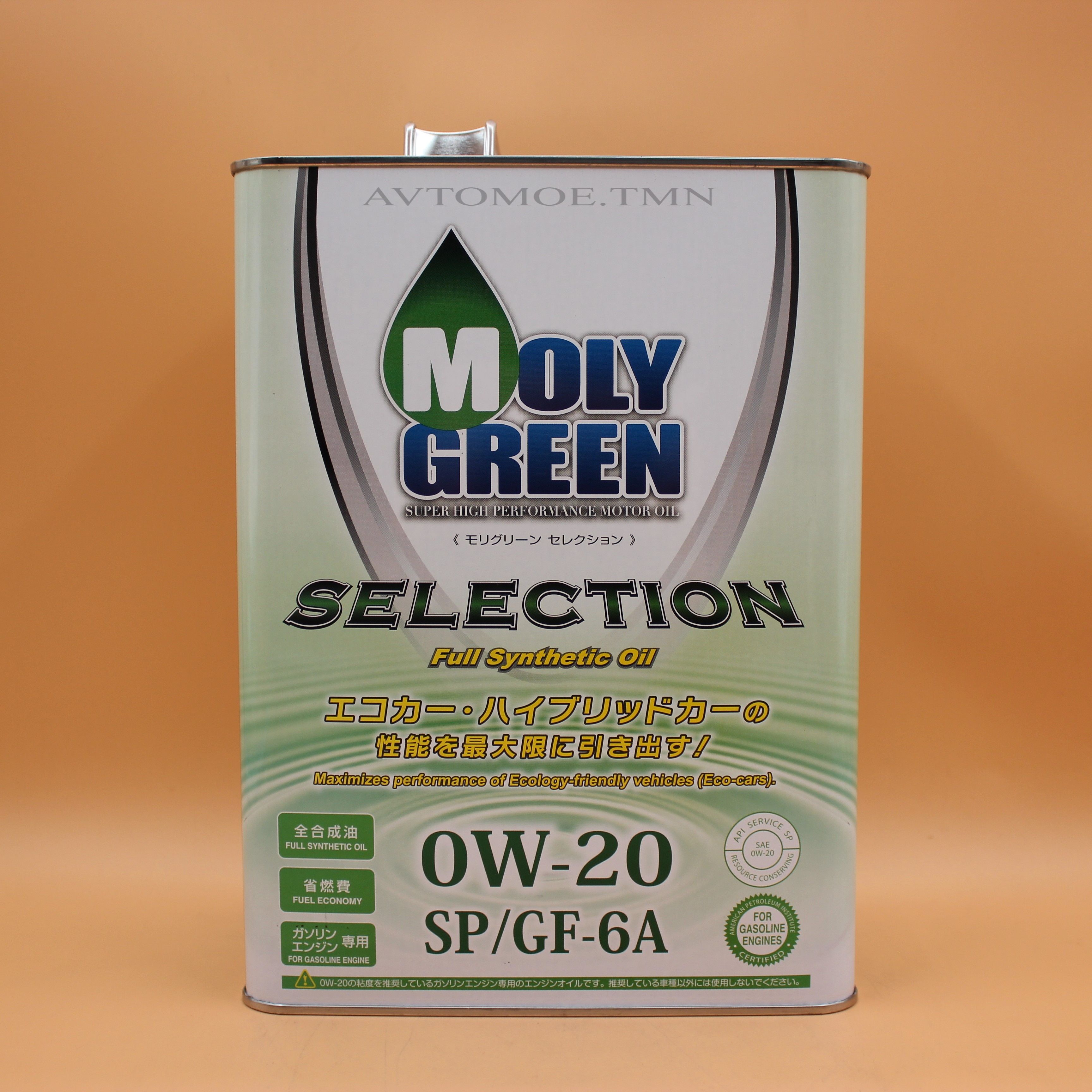 Moly green отзывы. MOLYGREEN selection SP/gf-6a 0w20 4л.