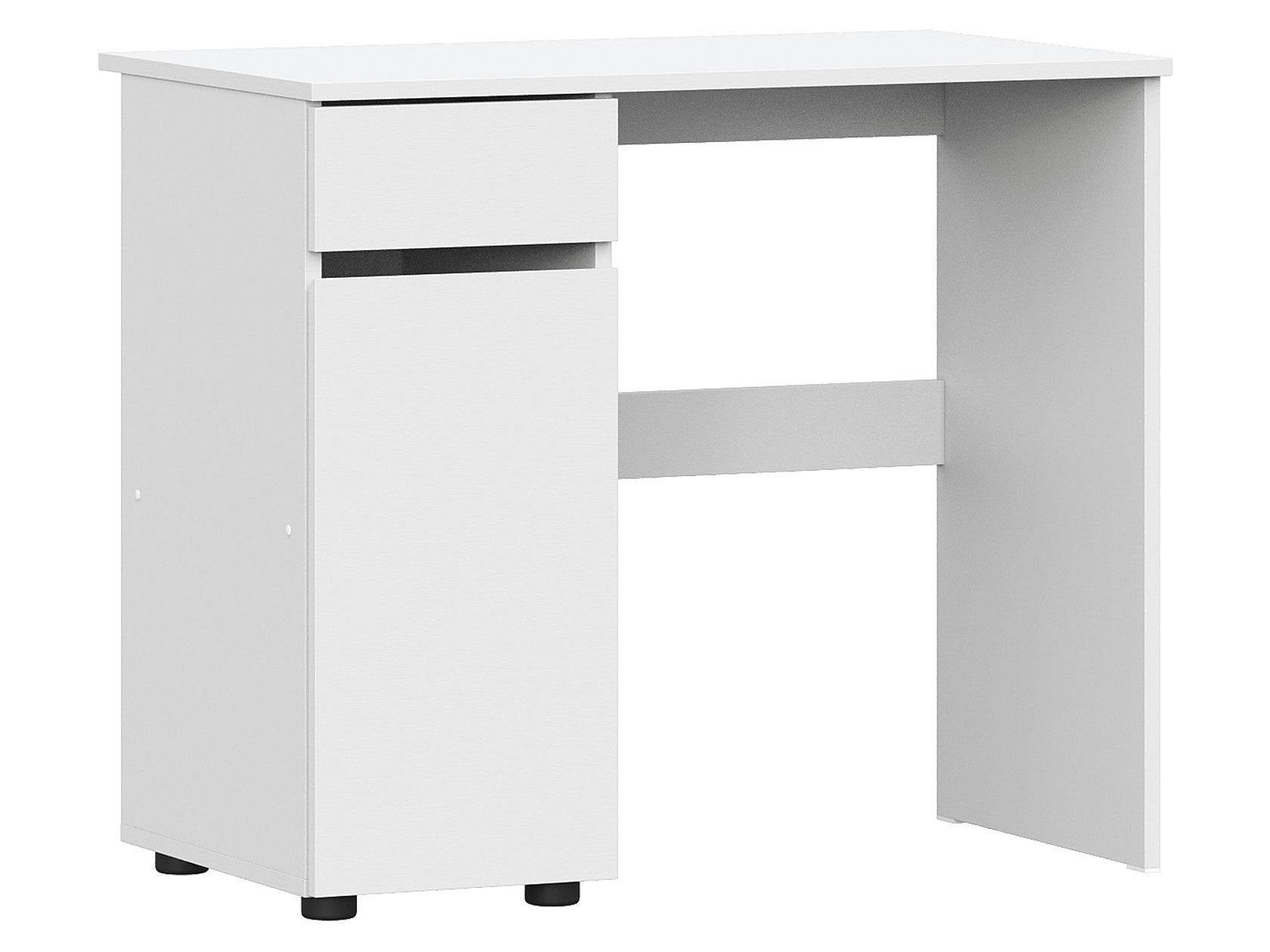 Стол компьютерный 13 белый глянец sv мебель