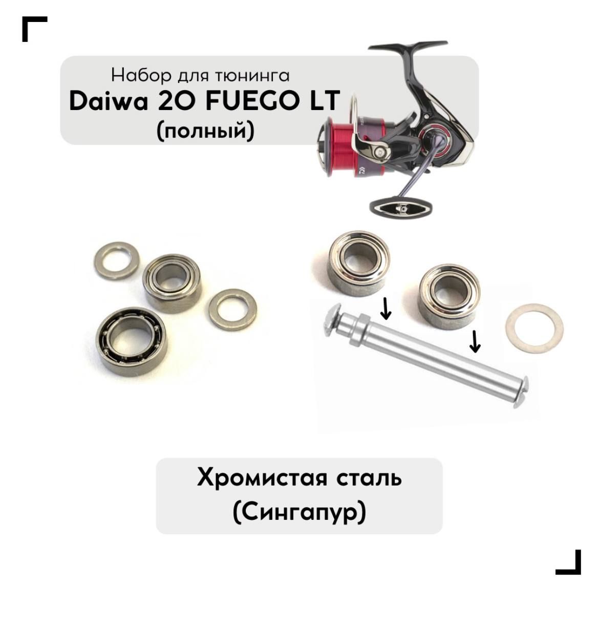 НабордляапгрейдакатушкиDaiwa20FuegoLT(полный)