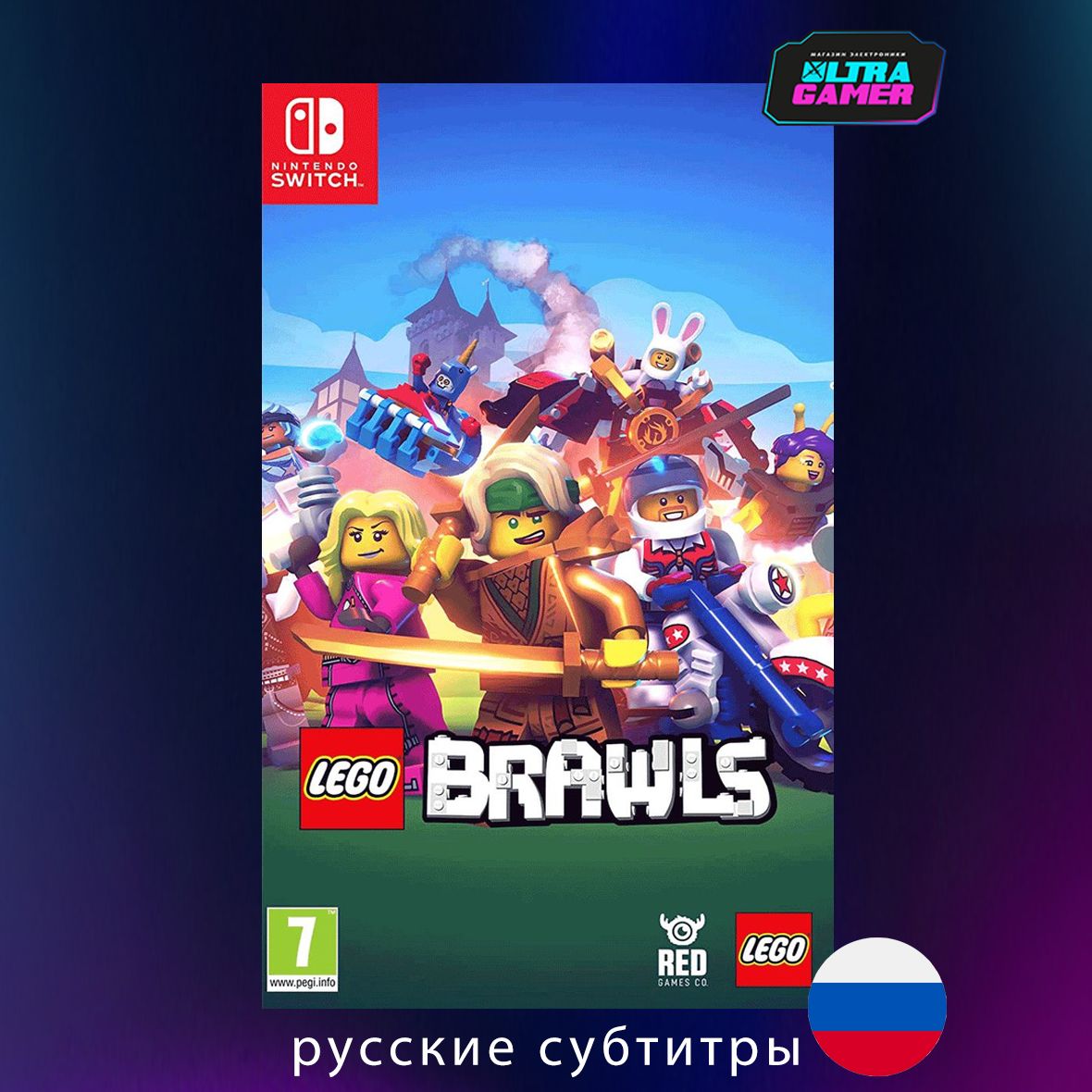 Игра Lego Brawls (русские субтитры) Nintendo Switch