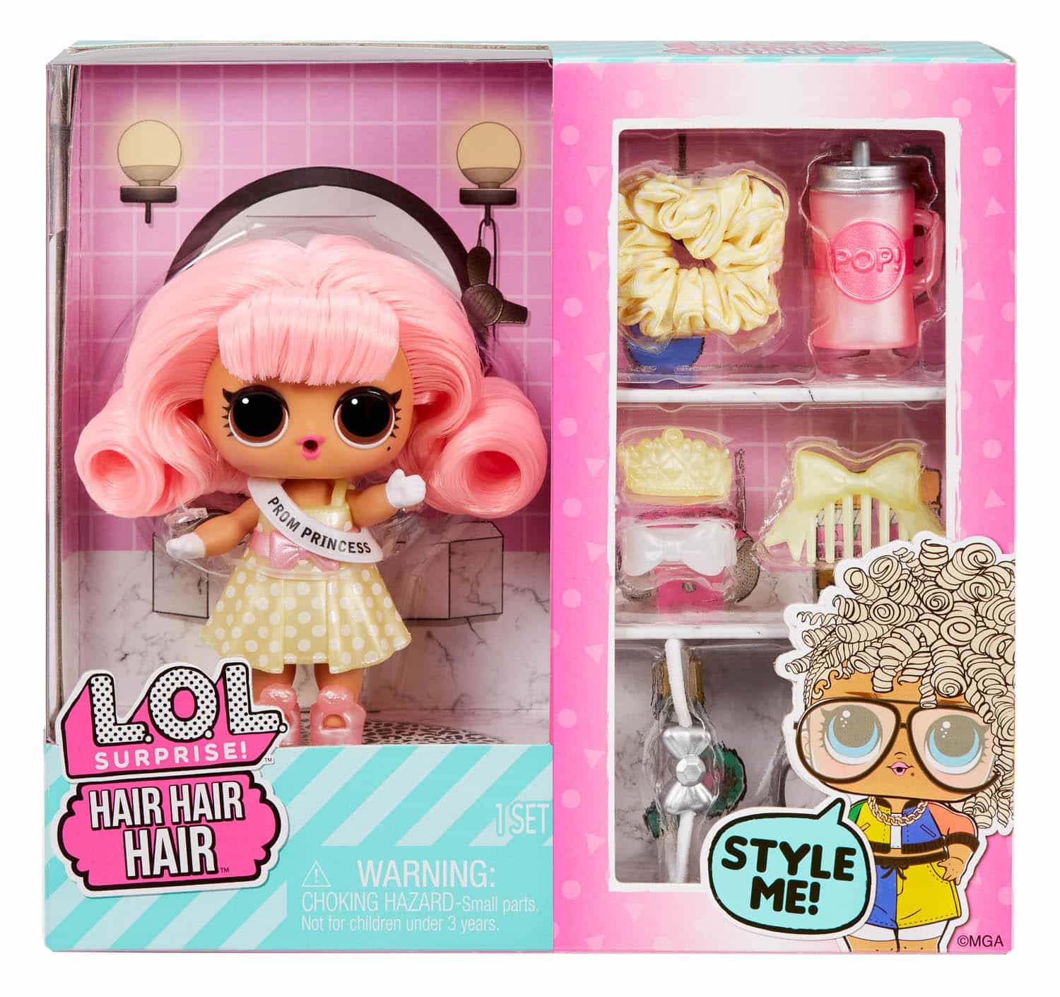 L.O.L. Surprise LOL Hair Dolls Tots Pink Color OZON 842775095