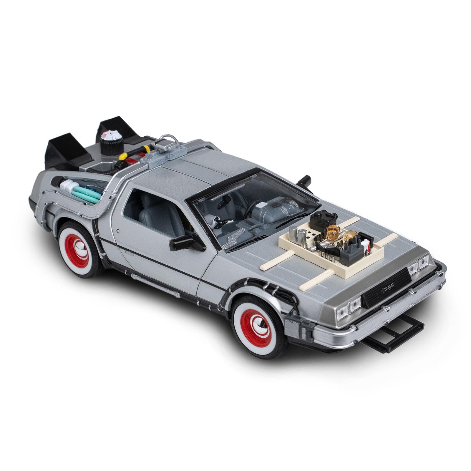 Фигурка Welly DeLorean DMC-12 (Модель DeLorean машина времени Back to the  Future)