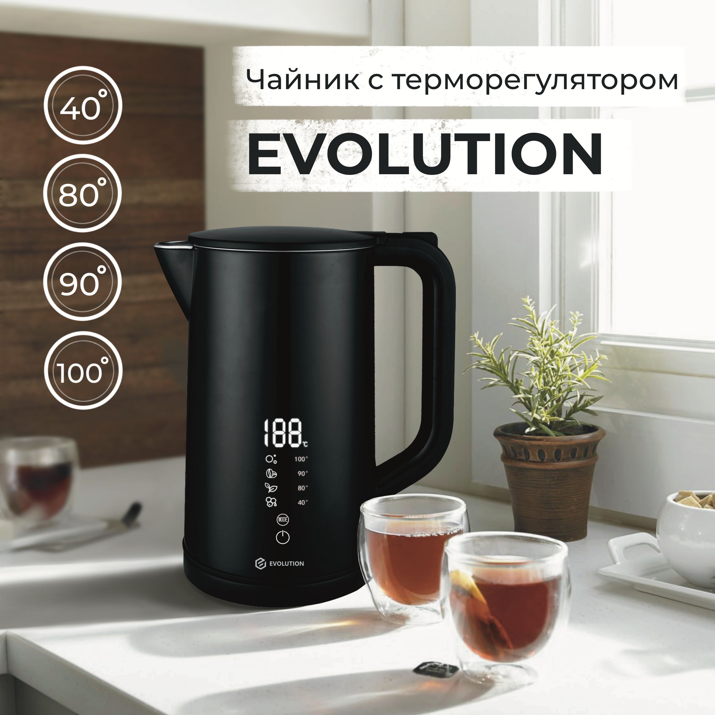 Red evolution чайник