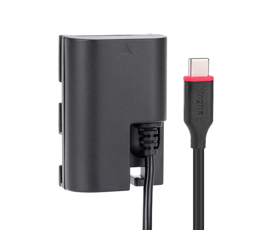 Адаптер питания Kingma TC-LPE6, USB type C, вместо Canon LP-E6