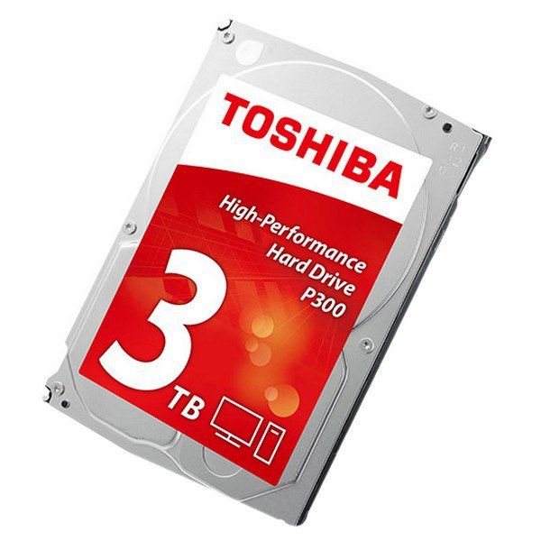 Toshiba3ТБВнутреннийжесткийдискToshibaP300(HDWD130UZSVA)(ToshibaP300)