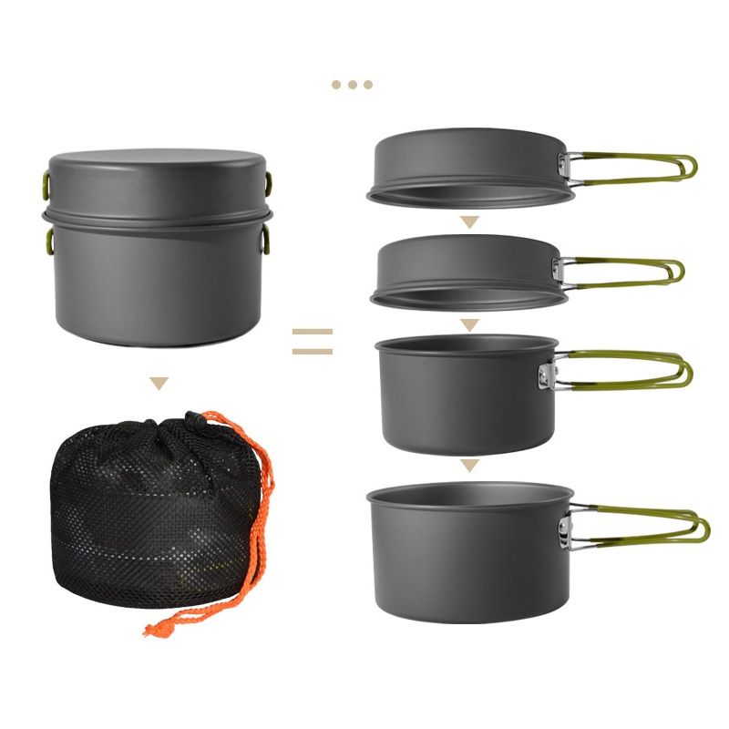 Набор посуды Camping Sets Pot al 500